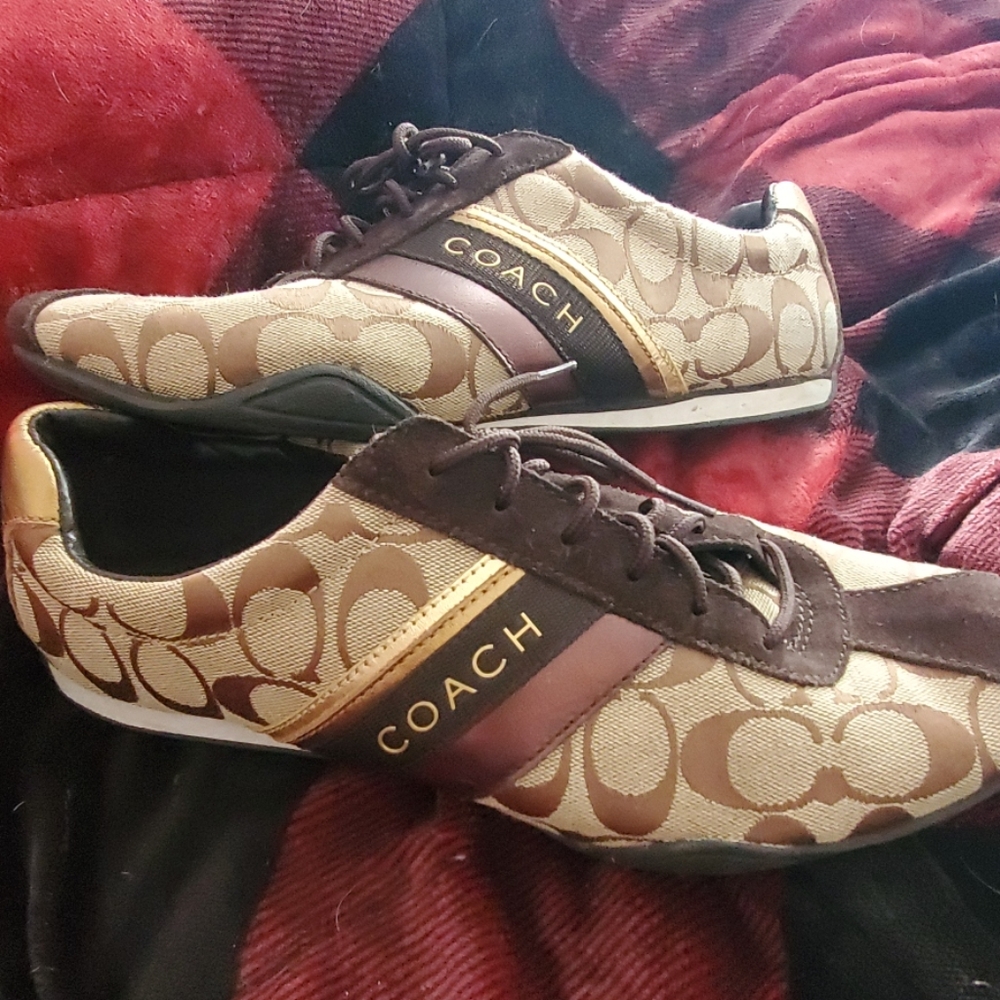 Lace up Coach Shoes